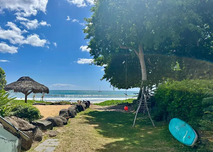New Beachfront 3-Bedrooms Apartment In Tamarin